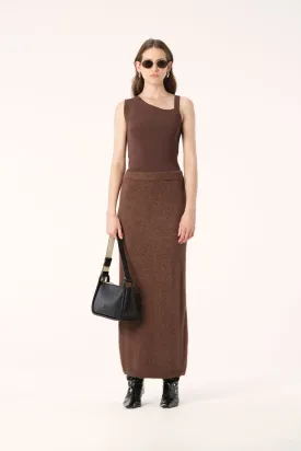 Misha Knit Top Chocolate
